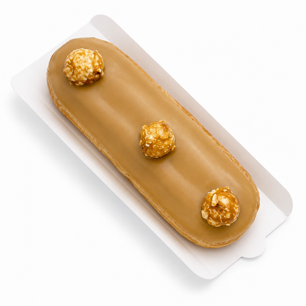 Eclair #31 - Mascarpone Caramel & Caramelized Popcorn